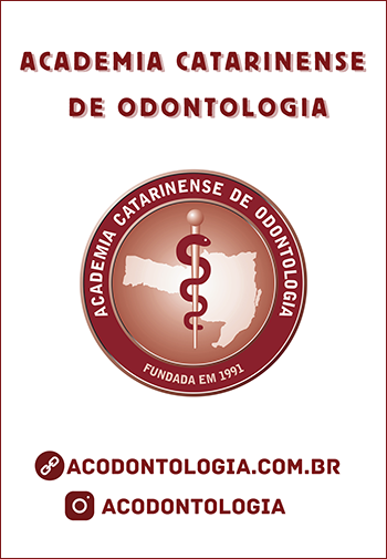 Banner ACO - Associação Catarinense de Odontologia.